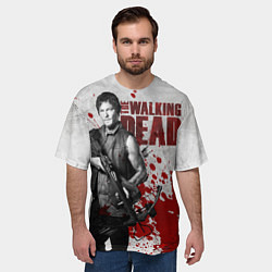 Футболка оверсайз мужская Walking Dead: Deryl Dixon, цвет: 3D-принт — фото 2