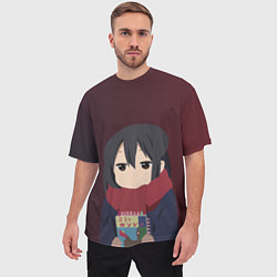 Футболка оверсайз мужская K-ON, цвет: 3D-принт — фото 2