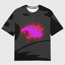 Футболка оверсайз мужская CS:GO: iBUYPOWER Black Сollection, цвет: 3D-принт