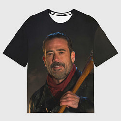 Футболка оверсайз мужская Ниган, цвет: 3D-принт