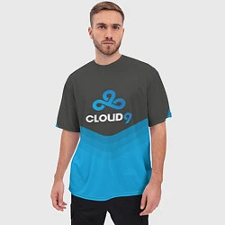 Футболка оверсайз мужская Cloud 9 Uniform, цвет: 3D-принт — фото 2