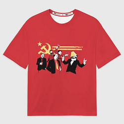 Футболка оверсайз мужская Back in the USSR, цвет: 3D-принт