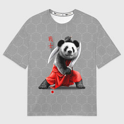 Футболка оверсайз мужская Master Panda, цвет: 3D-принт