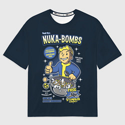 Мужская футболка оверсайз Nuka Bombs