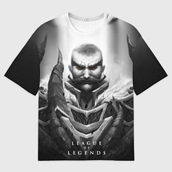 Мужская футболка оверсайз Браум