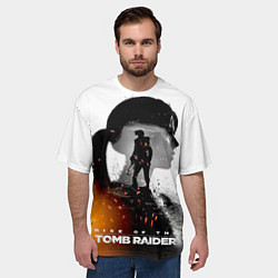 Футболка оверсайз мужская Rise of the Tomb Raider 1, цвет: 3D-принт — фото 2