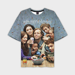 Футболка оверсайз мужская Shameless, цвет: 3D-принт