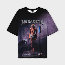 Футболка оверсайз мужская Megadeth: Madness, цвет: 3D-принт