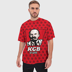Футболка оверсайз мужская KGB: So Good, цвет: 3D-принт — фото 2