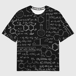 Футболка оверсайз мужская Химия, цвет: 3D-принт