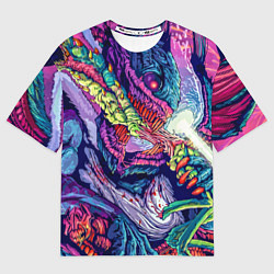 Футболка оверсайз мужская Hyper Beast Style, цвет: 3D-принт