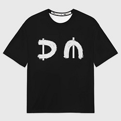 Футболка оверсайз мужская DM Rock, цвет: 3D-принт