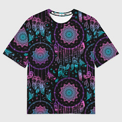 Футболка оверсайз мужская Ловцы снов, цвет: 3D-принт