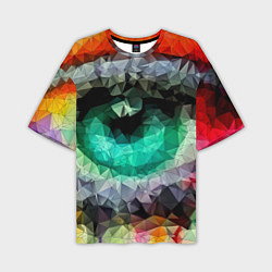 Футболка оверсайз мужская Eyes swag, цвет: 3D-принт