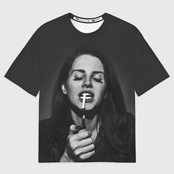 Футболка оверсайз мужская Lana Del Rey, цвет: 3D-принт
