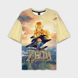 Футболка оверсайз мужская The Legend of Zelda, цвет: 3D-принт