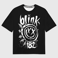 Футболка оверсайз мужская Blink-182, цвет: 3D-принт