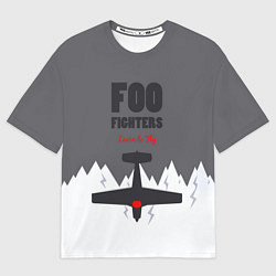 Футболка оверсайз мужская Foo Fighters: Learn to fly, цвет: 3D-принт