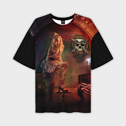 Футболка оверсайз мужская Abney Park rock, цвет: 3D-принт