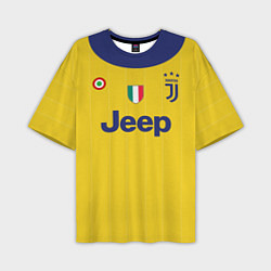 Футболка оверсайз мужская Juventus FC: Dybala Guest 17/18, цвет: 3D-принт