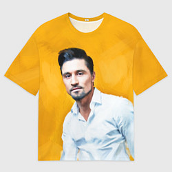 Футболка оверсайз мужская Билан, цвет: 3D-принт