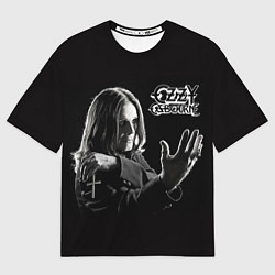 Футболка оверсайз мужская Оззи Осборн, цвет: 3D-принт