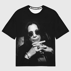 Футболка оверсайз мужская Оззи Осборн, цвет: 3D-принт