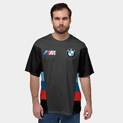 Футболка оверсайз мужская BMW 2018 Sport, цвет: 3D-принт — фото 2