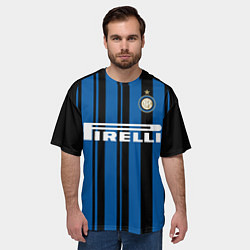 Футболка оверсайз мужская Inter FC: Home 17/18, цвет: 3D-принт — фото 2