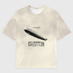 Футболка оверсайз мужская Led Zeppelin: Fly, цвет: 3D-принт
