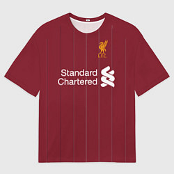 Футболка оверсайз мужская M Salah home 17-18, цвет: 3D-принт