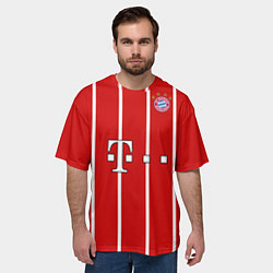 Футболка оверсайз мужская James 17-18, цвет: 3D-принт — фото 2