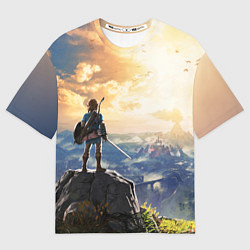 Футболка оверсайз мужская Knight Link, цвет: 3D-принт