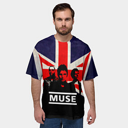 Футболка оверсайз мужская Muse UK, цвет: 3D-принт — фото 2
