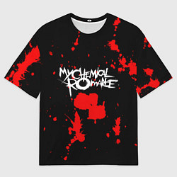 Футболка оверсайз мужская My Chemical Romance, цвет: 3D-принт