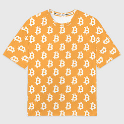 Футболка оверсайз мужская BTC Pattern, цвет: 3D-принт