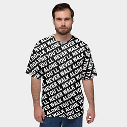 Футболка оверсайз мужская YNWA, цвет: 3D-принт — фото 2