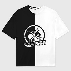 Футболка оверсайз мужская The Prodigy B&W, цвет: 3D-принт