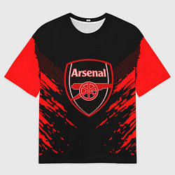 Футболка оверсайз мужская Arsenal FC: Sport Fashion, цвет: 3D-принт
