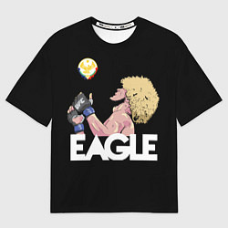 Футболка оверсайз мужская Eagle Khabib, цвет: 3D-принт