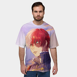 Футболка оверсайз мужская Моя геройская академия, цвет: 3D-принт — фото 2