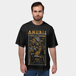 Футболка оверсайз мужская Anubis, цвет: 3D-принт — фото 2