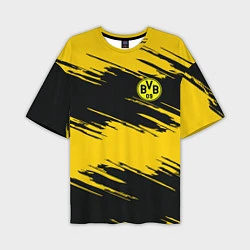 Мужская футболка оверсайз BVB 09: Yellow Breaks
