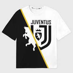 Футболка оверсайз мужская FC Juventus: Football Point, цвет: 3D-принт