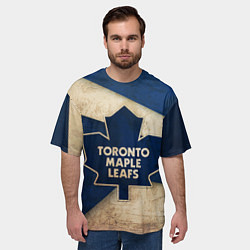 Футболка оверсайз мужская HC Toronto: Old Style, цвет: 3D-принт — фото 2