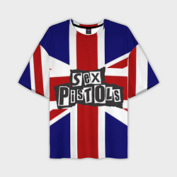Мужская футболка оверсайз Sex Pistols UK