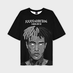 Мужская футболка оверсайз XXXTentacion: 1998-2018