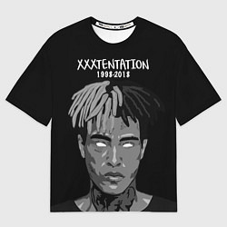 Футболка оверсайз мужская XXXTentacion: 1998-2018, цвет: 3D-принт