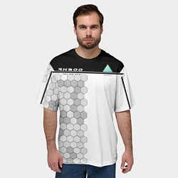 Футболка оверсайз мужская Detroit: RK900, цвет: 3D-принт — фото 2