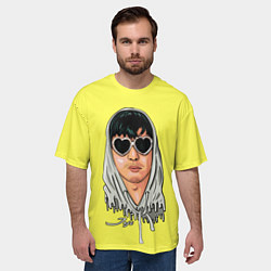 Футболка оверсайз мужская Joji Love, цвет: 3D-принт — фото 2